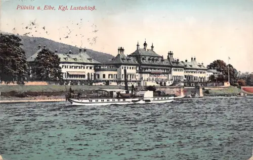 Dresden Pillnitz Königl. Lustschloß gl1920 189.198