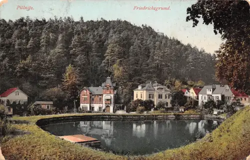 Dresden Pillnitz Friedrichsgrund gl1911 189.194