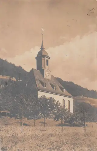 Dresden Blasewitz Kirche Fotokarte feldpgl1916 189.201