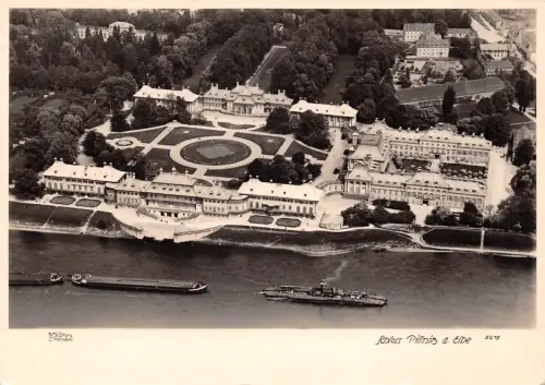 Dresden-Pillnitz Schloß Luftaufnahme ngl 189.203