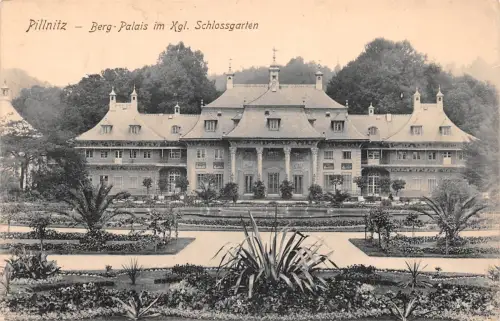 Dresden-Pillnitz Berg-Palais im Kgl. Schloßgarten ngl 189.202