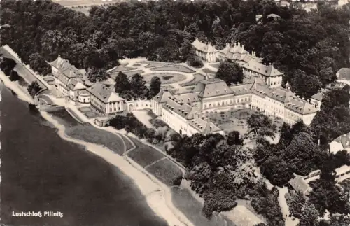 Dresden-Pillnitz Lustschloß Luftaufnahme ngl 189.214