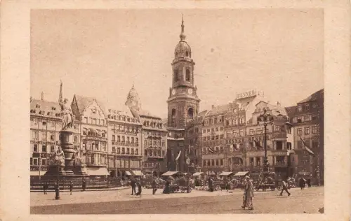 Dresden Altmarkt mit Kreuzkirche ngl 189.235