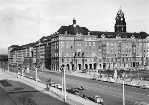 Dresden Altmarkt mit Thälmannstraße gl 189.243