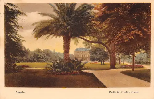 Dresden Partie im Großen Garten gl1928 189.255