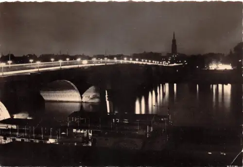 Dresden Georgij-Dimitroff-Brücke bei Nacht gl1958 189.289