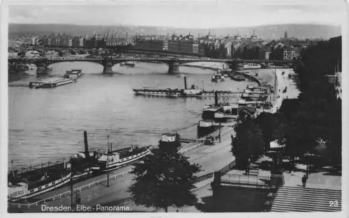 Dresden Elbe-Panorama gl1927 189.301