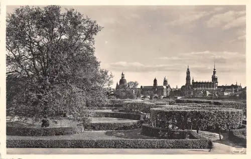 Dresden Blick vom Japanischen Palais ngl 189.335