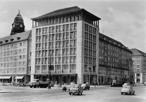 Dresden Hochhaus am Pirnaischen Platz gl1964 189.416