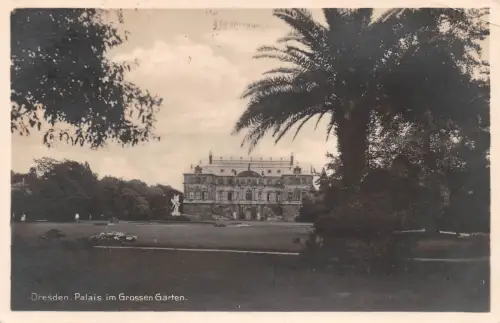 Dresden Palais im Großen Garten gl1929 189.415