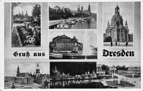 Dresden Mehrbildkarte gl1942 189.443