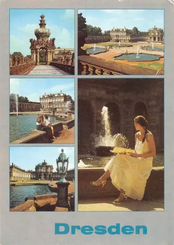 Dresden Mehrbildkarte gl1989 189.455