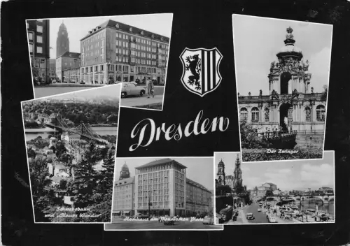 Dresden Mehrbildkarte gl1966 189.458
