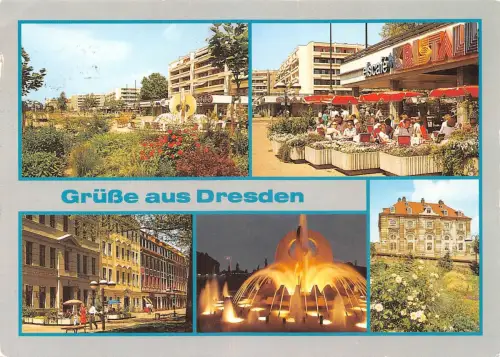 Dresden Mehrbildkarte gl1989 189.481
