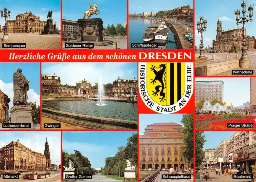 Dresden Mehrbildkarte gl1996 189.469