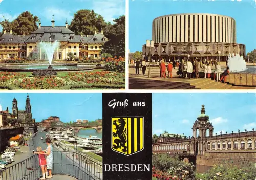 Dresden Mehrbildkarte gl1978 189.464