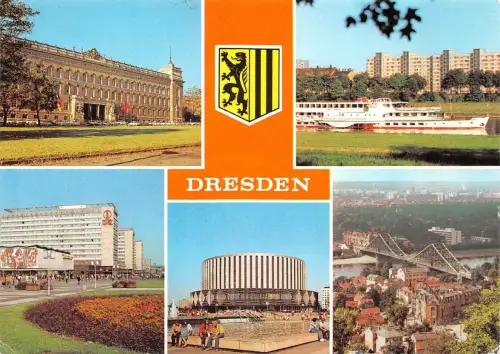 Dresden Mehrbildkarte gl 189.468