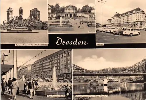 Dresden Mehrbildkarte gl1970 189.457