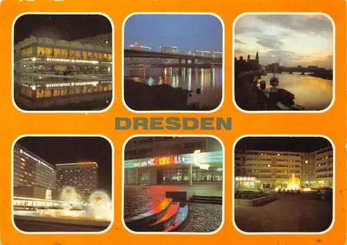 Dresden Mehrbildkarte gl1985 189.472