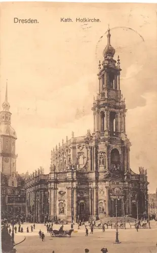 Dresden Kath. Hofkirche gl1914 189.486