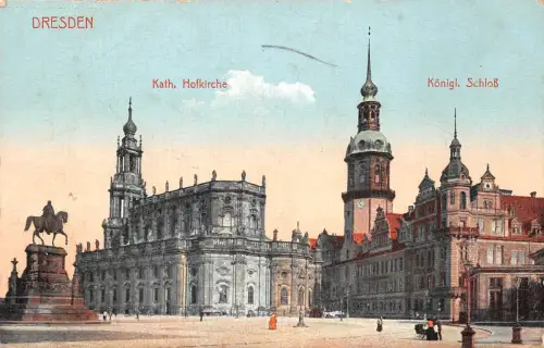Dresden Kath. Hofkirche und Kgl. Schloss ngl 189.494