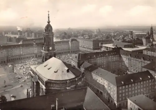 Dresden Blick vom Rathausturm gl1972 189.505