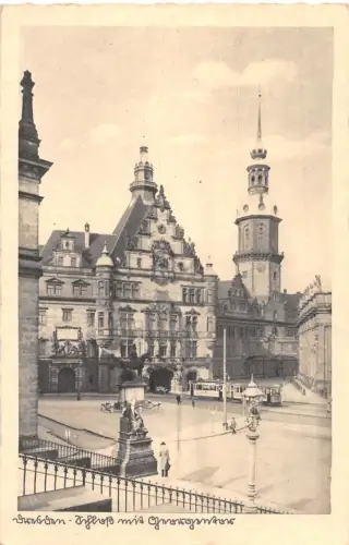 Dresden Schloss mit Georgentor gl1941 189.535