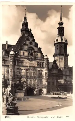 Dresden Schloss und Georgentor ngl 189.536