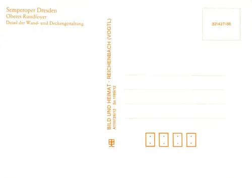 Dresden Semperoper Oberes Rundfoyer ngl 189.586