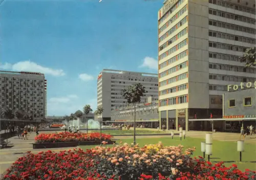 Dresden Prager Straße mit Interhotel Newa gl1975 189.568