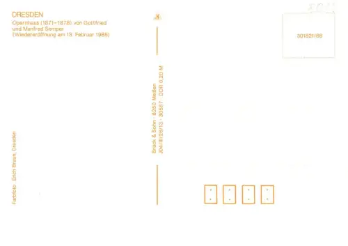 Dresden Opernhaus ngl 189.607