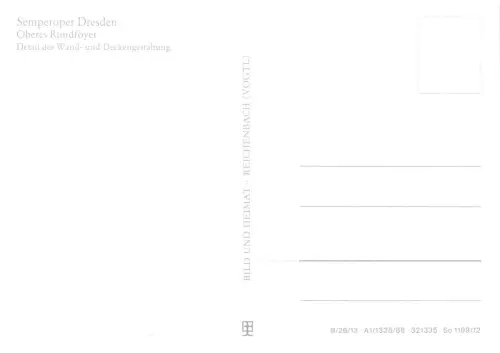 Dresden Semperoper Oberes Rundfoyer ngl 189.593