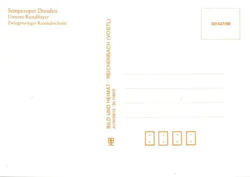 Dresden Semperoper Unteres Rundfoyer ngl 189.590