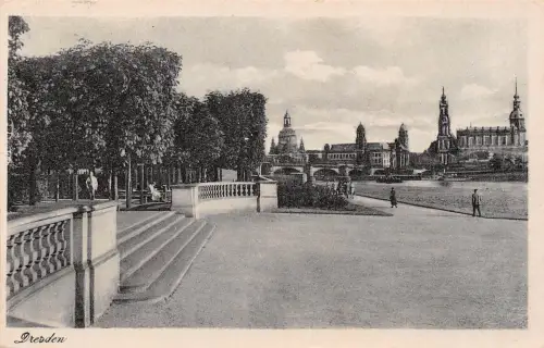 Dresden Am Königsufer gl1954 189.615