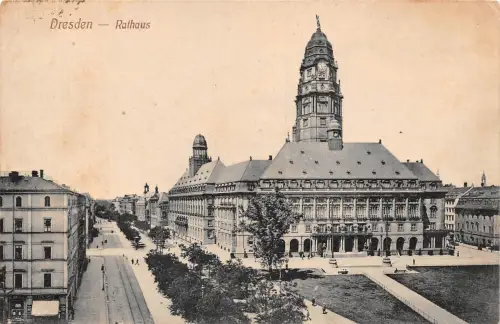 Dresden Rathaus feldpgl1918 189.627
