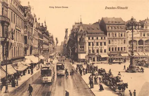 Dresden König-Johann-Straße und Altmarkt ngl 189.636