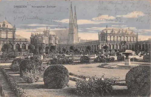 Dresden Königlicher Zwinger feldpgl1914 189.653