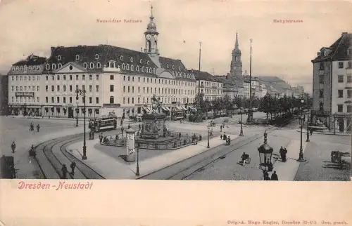 Dresden Neustädter Rathaus Hauptstraße ngl 189.624