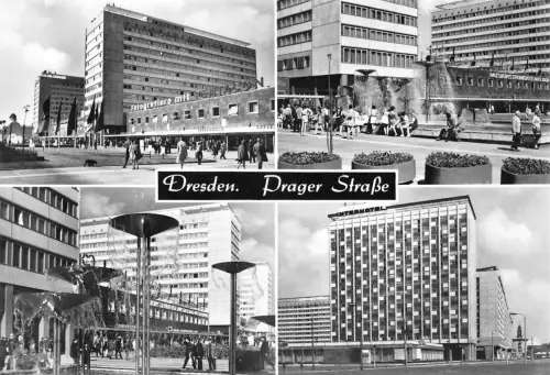Dresden Prager Straße Mehrbildkarte ngl 189.637