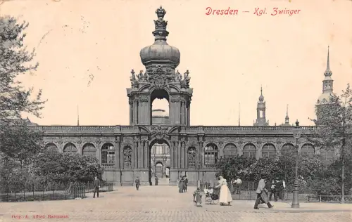 Dresden Kgl. Zwinger gl1908 189.672