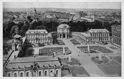 Dresden Zwinger Totalansicht feldpgl1942 189.692