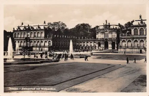 Dresden Zwingerhof mit Wallpavillon gl 189.699