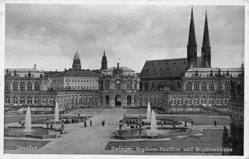 Dresden Zwinger Sophienpavillon Kirche ngl 189.702