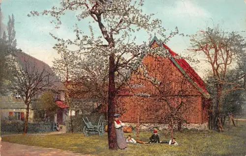 Cunnersdorf b. Dresden Teilansicht gl1907 189.757