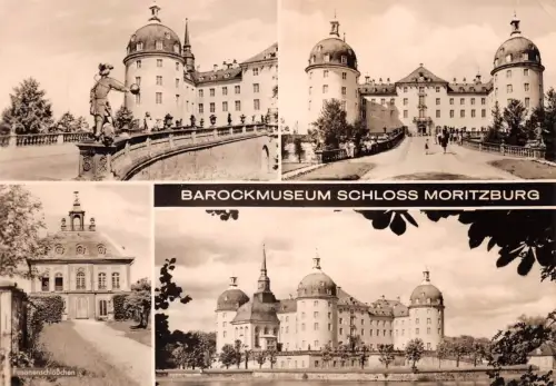 Moritzburg Jagdschloß Mehrbildkarte gl1973 189.773