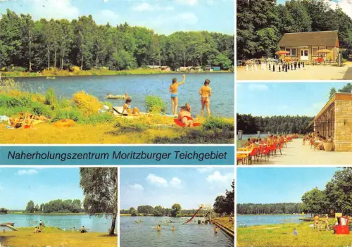 Moritzburg Teichgebiet Mehrbildkarte gl1984 189.778