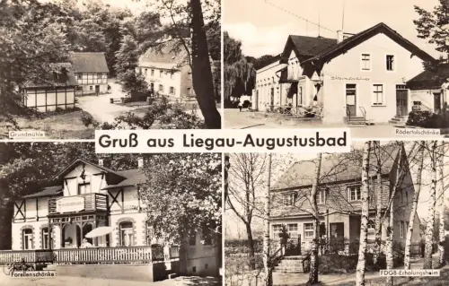 Liegau-Augustusbad Mehrbildkarte gl 189.820