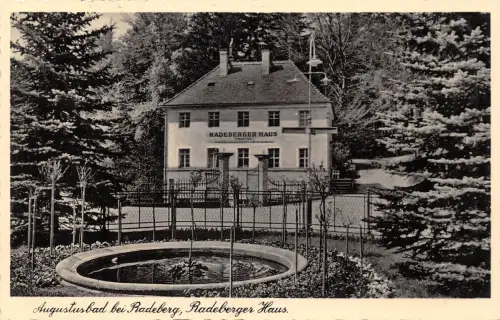 Augustusbad Radeberger Haus gl1936 189.823