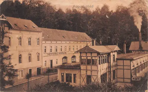 Augustusbad Seydel-Haus feldpgl1918 189.822