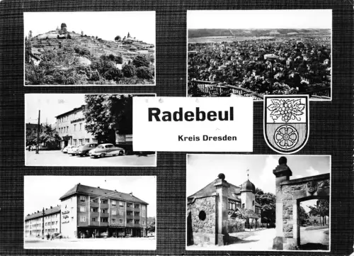 Radebeul Mehrbildkarte gl 189.828